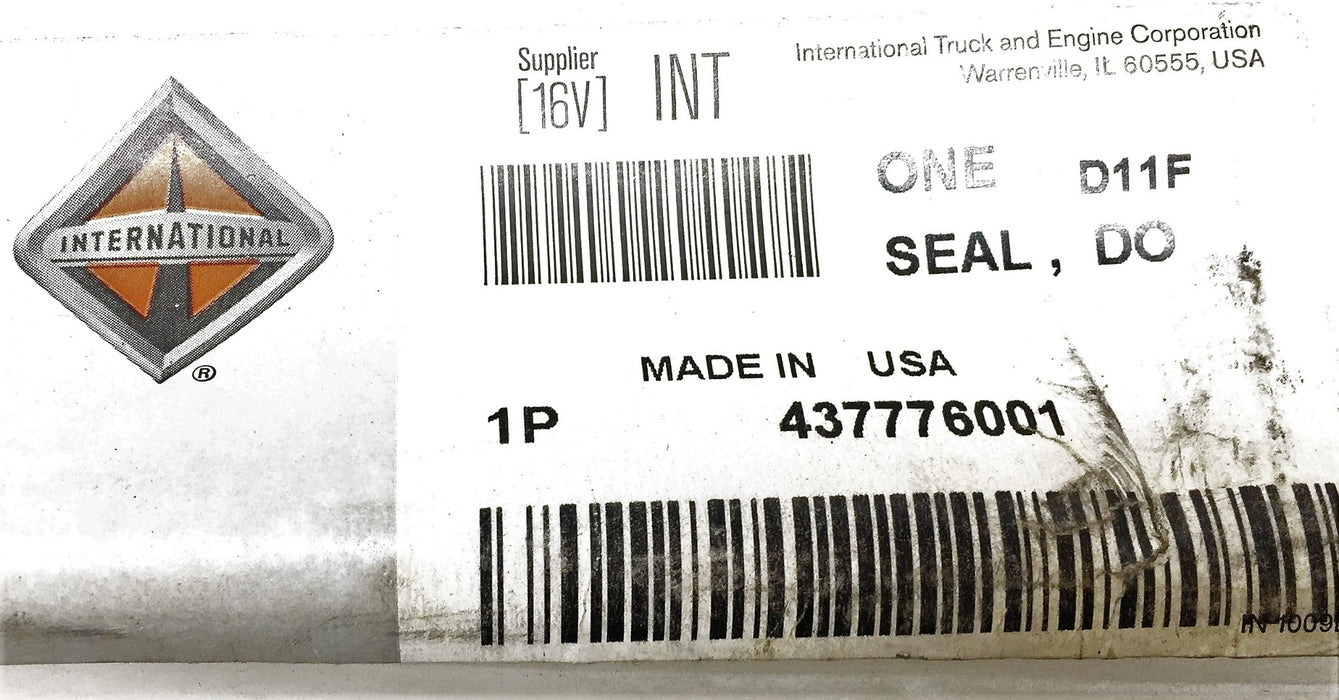 International/Navistar Seal OEM 437776001 NOS