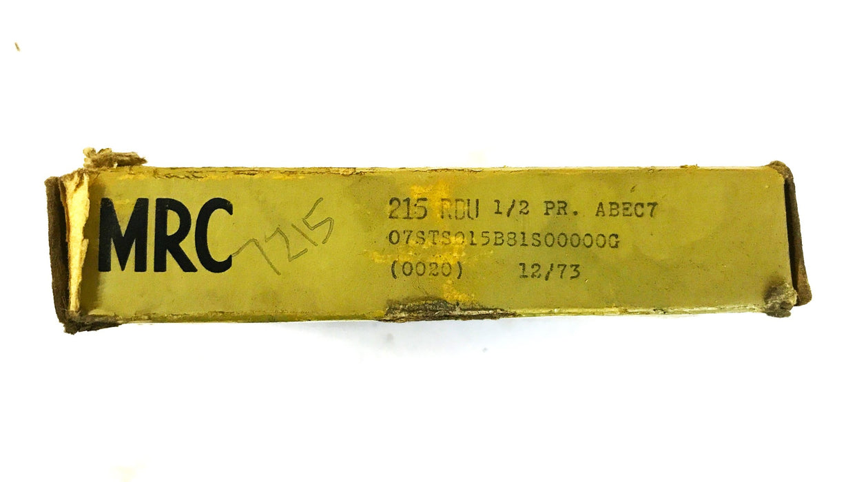 MRC Angular Contact Bearing  215RDU NOS