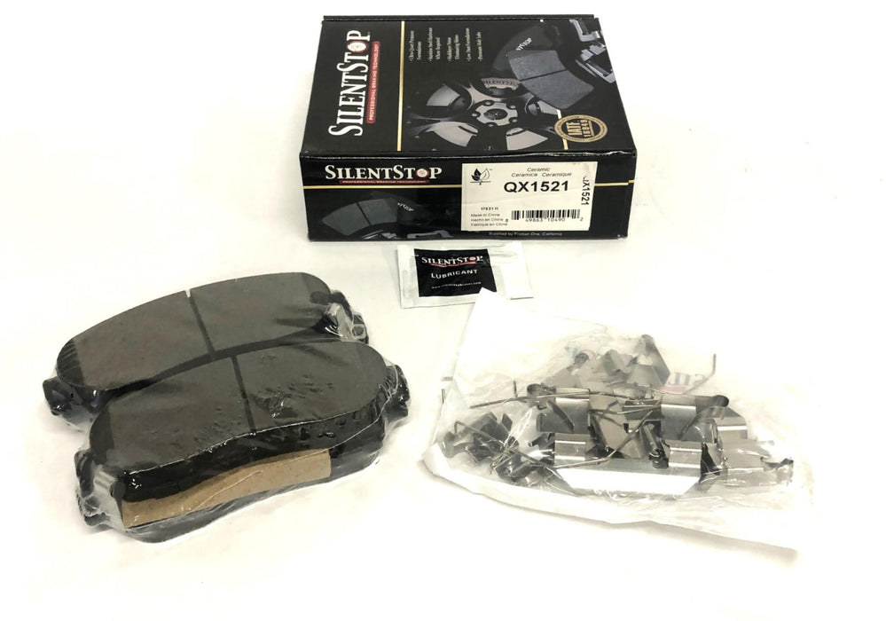 Silent Stop Ceramic Brake Pad Kit QX1521 NOS