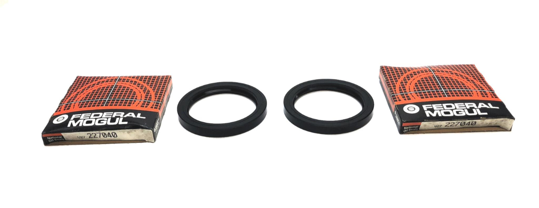 Federal-Mogul National Oil Engine Crankshaft Seal 227040 [Lot of 2] NOS