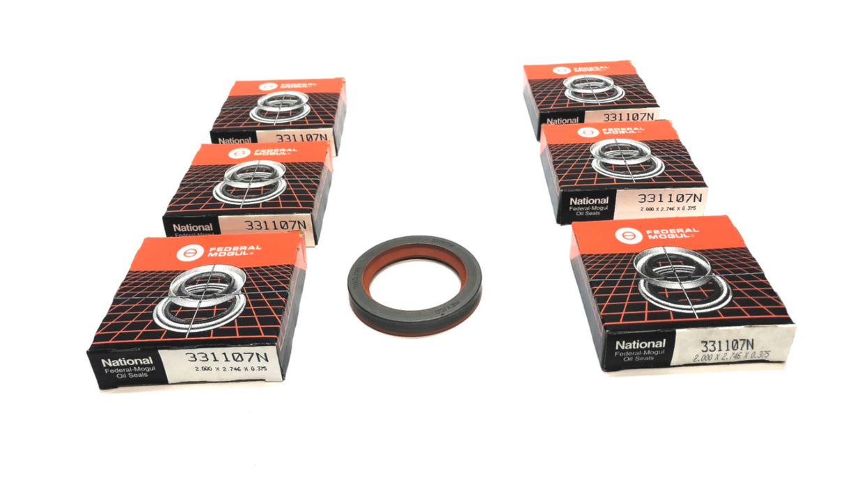 Federal-Mogul National Auto Transmission Oil Pump Seal 331107N [Lot of 6] NOS