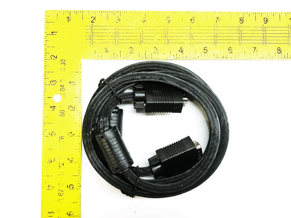 Unbranded Heavy 15-Pin VGA Male to Male Cable [Lot of 6] USED