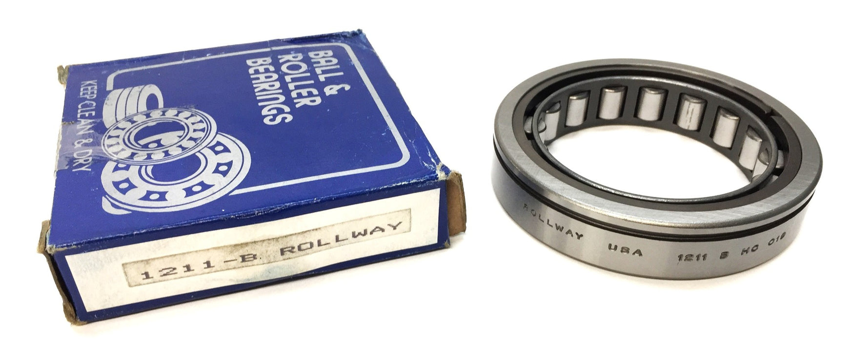 Rollway Cylindrical Roller Bearing Roller Cage Assembly 1211BHC019 NOS