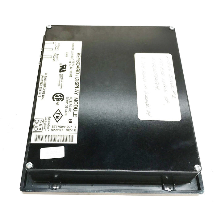 Cleaver Brooks Keyboard Display Module 833-2419 PARTS ONLY