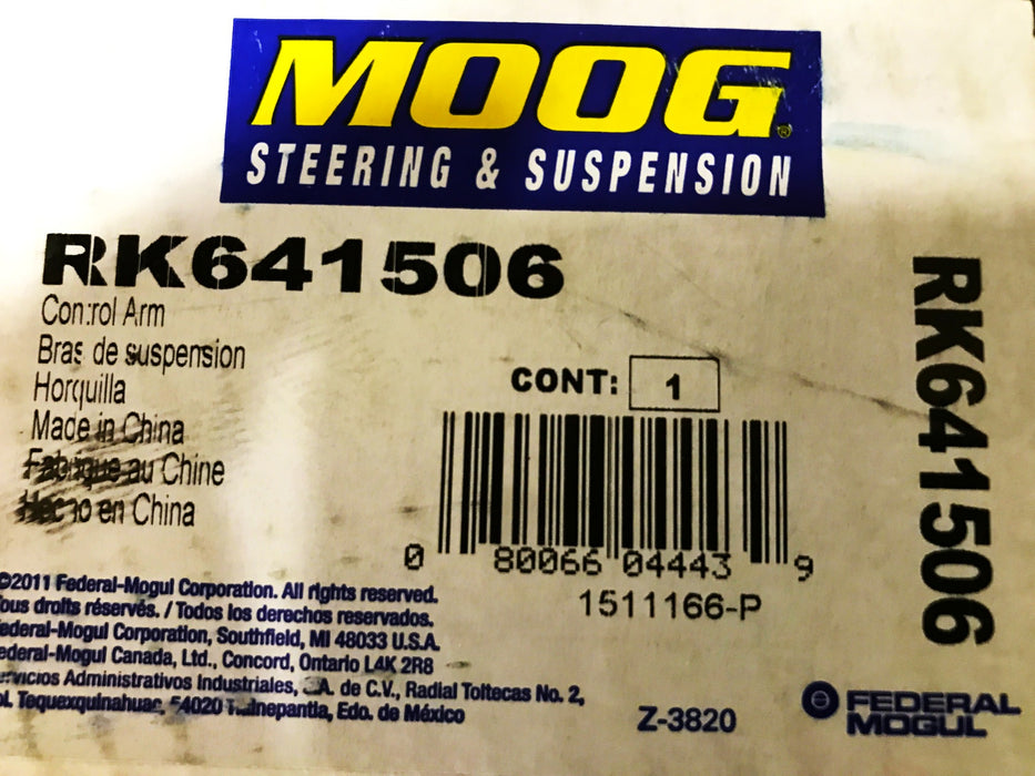 Moog Suspension Control Arm and Ball Joint Assembly RK641506 NOS
