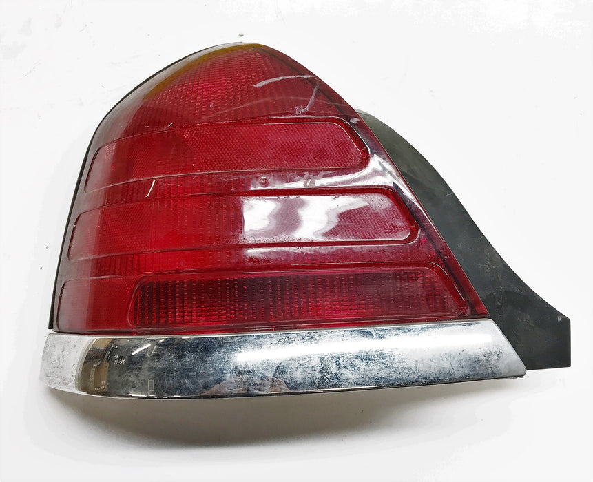 Ford Left Rear Tail Light Lamp w/ Chrome Trim W7X-13441-A