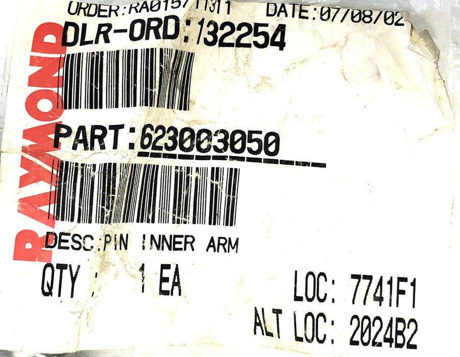 Raymond Inner Arm Pin 623-003-050 NOS