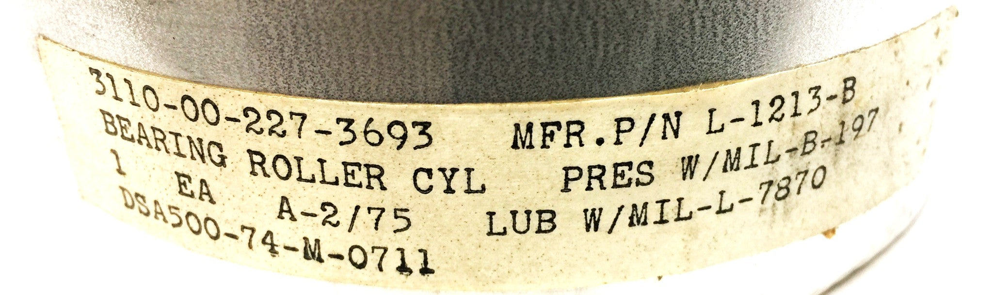 Rollway Cylindrical Bearing L-1213-B NOS