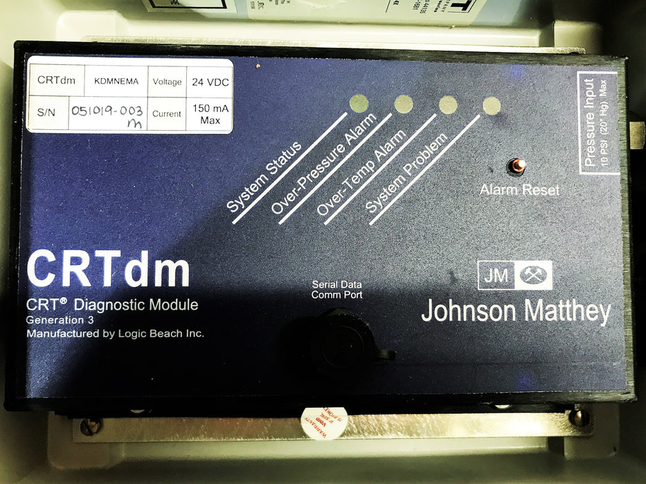 Johnson Matthey CRTdm Diagnostic Module 0510-19003M NOS