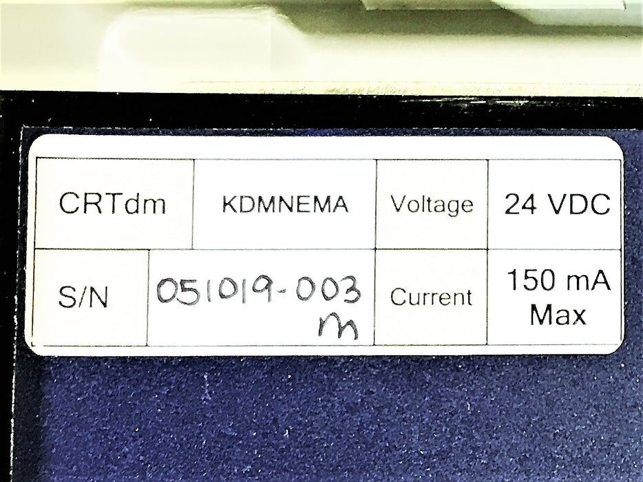 Johnson Matthey CRTdm Diagnostic Module 0510-19003M NOS