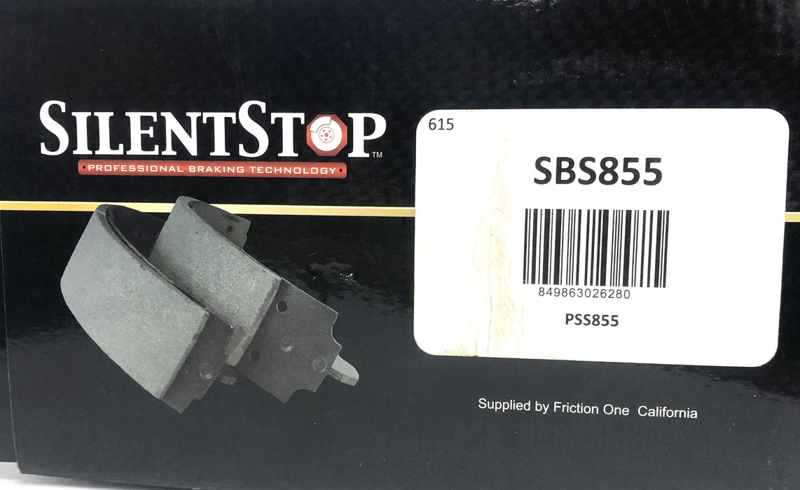 Silent Stop Brake Drum Shoe SBS855 NOS
