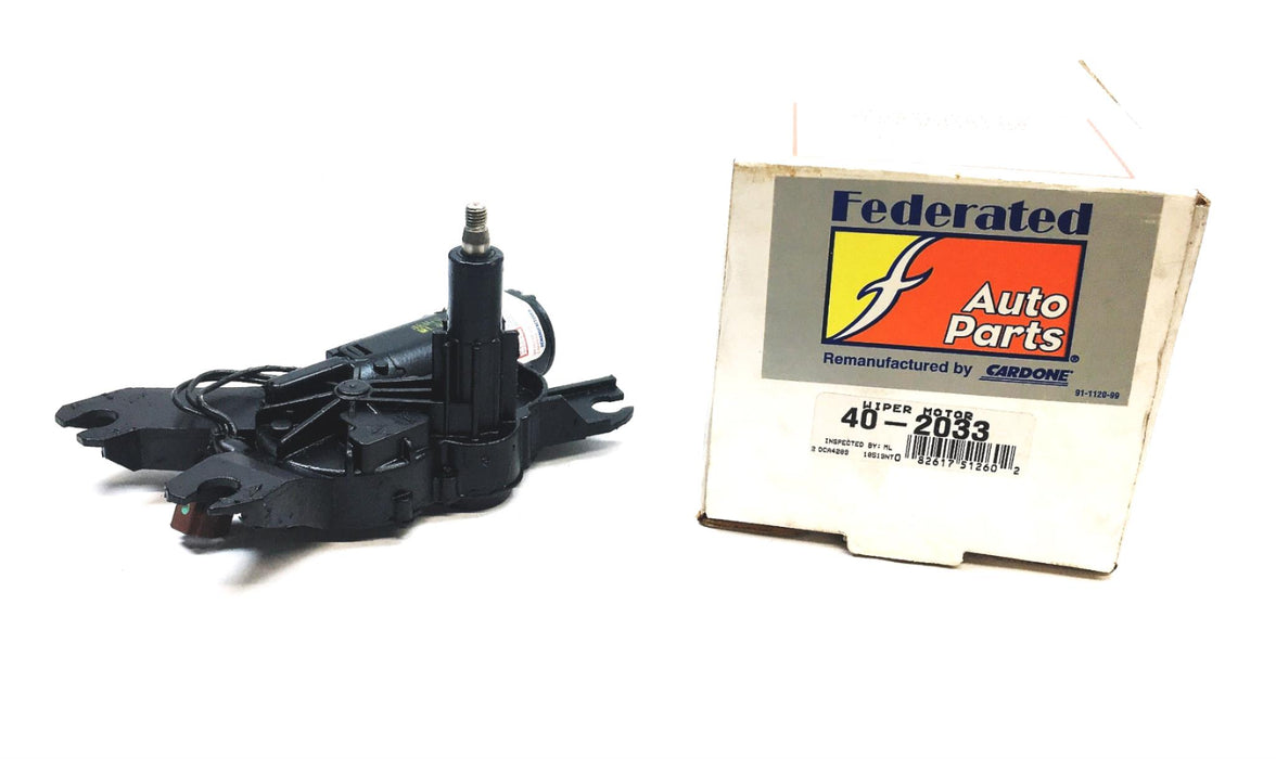 Federated Auto Parts Cardone Wiper Motor 40-2033 REMANUFACTURED