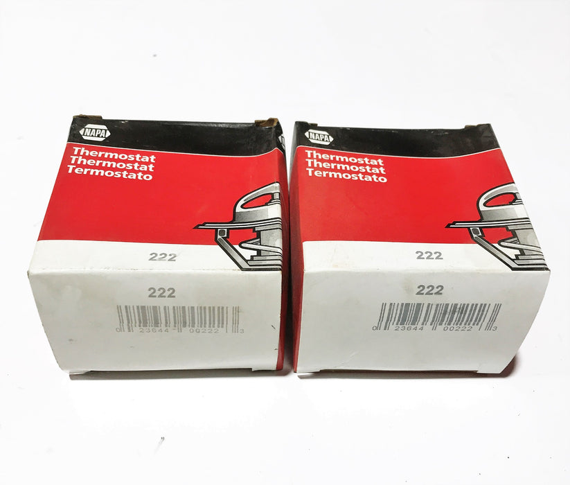 Napa Thermostat 222 [Lot of 2] NOS