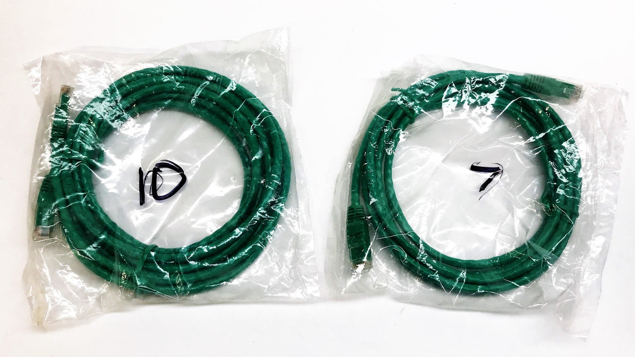 Unbranded 24AWG Ethernet Patch Cables, 13 Cables and 109 Feet Total NOS