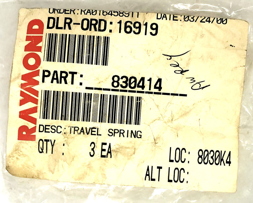 Raymond Travel Spring 830-414 NOS