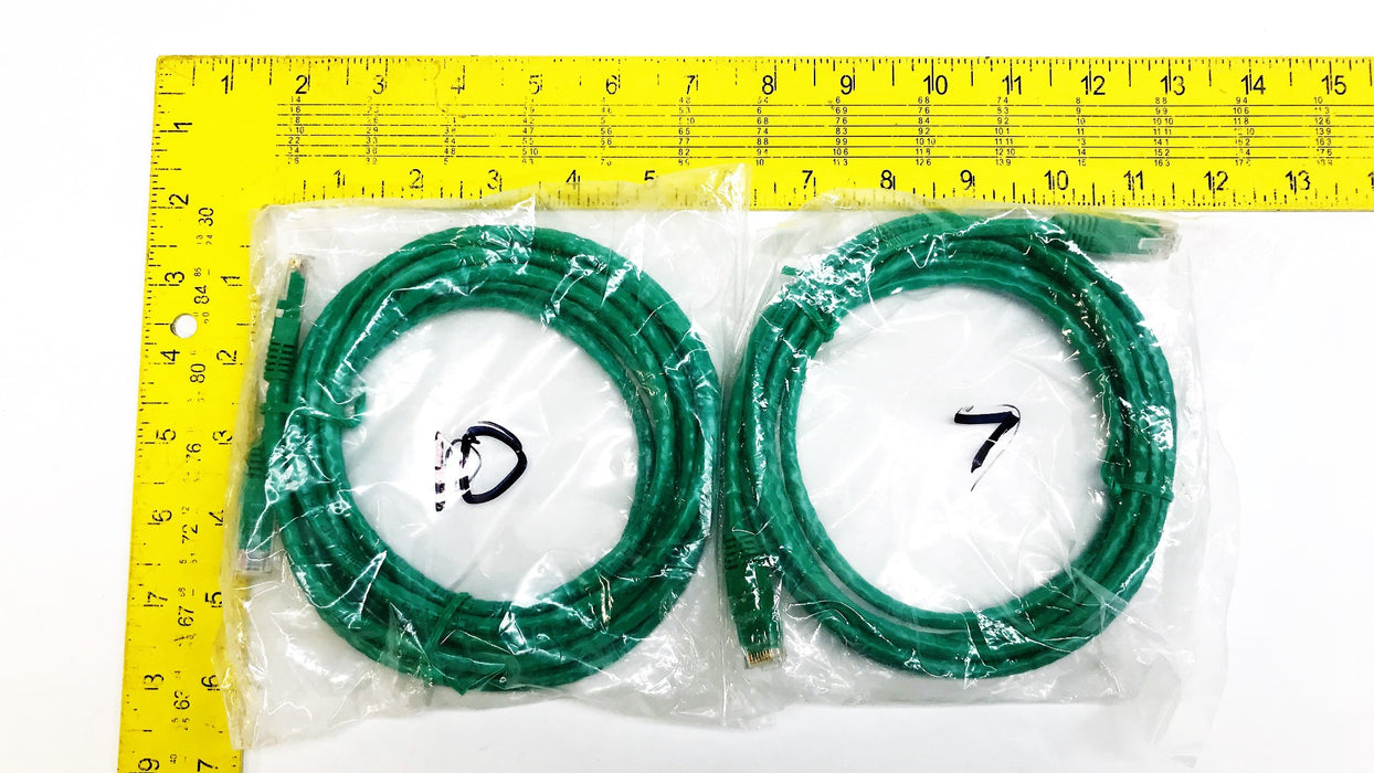 Unbranded 24AWG Ethernet Patch Cables, 13 Cables and 109 Feet Total NOS