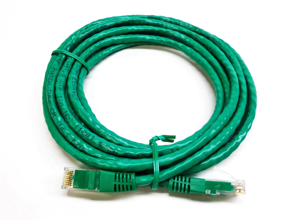 Unbranded 24AWG Ethernet Patch Cables, 13 Cables and 109 Feet Total NOS