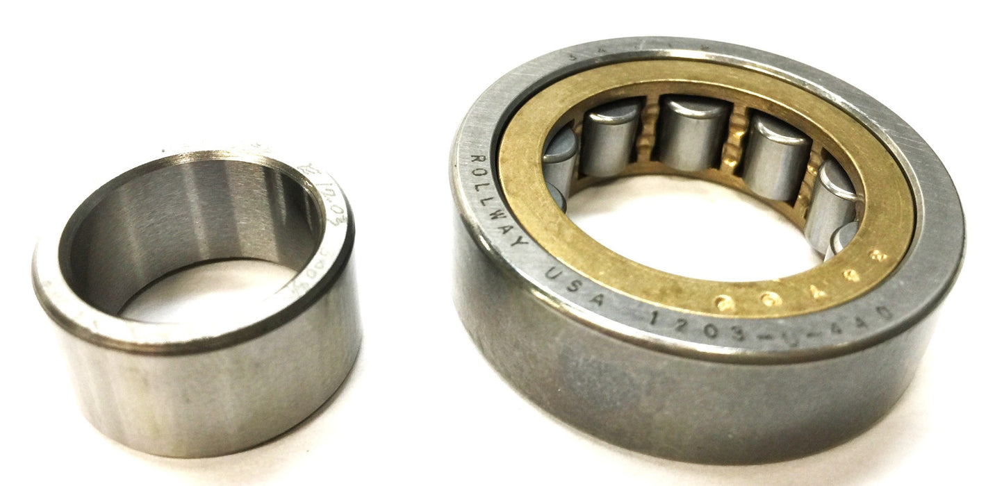 Rollway Cylindrical Roller Bearing Assembly E1203U440 NOS