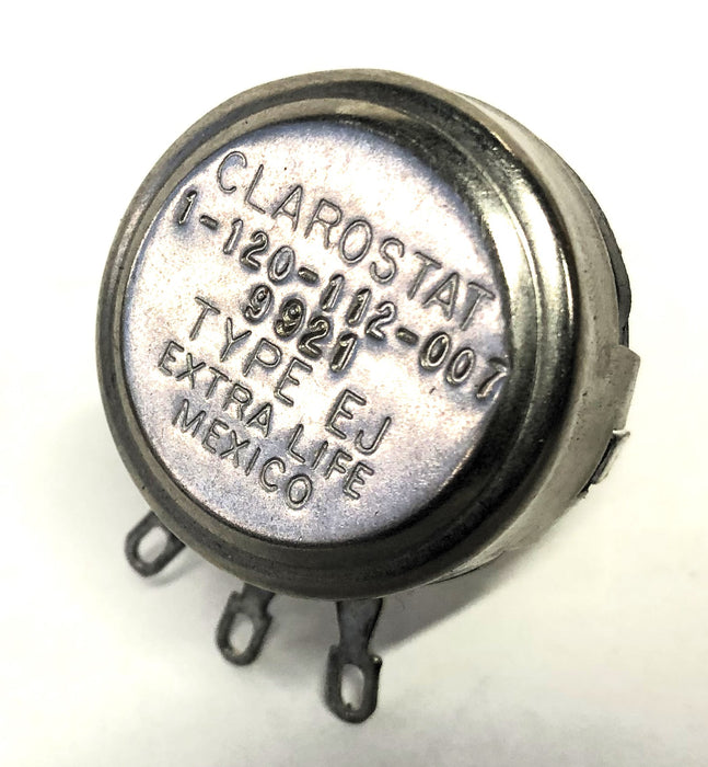 Clarostat Type EJ Extra Life Variable Resistor 1-120-112-007 (9921) NOS