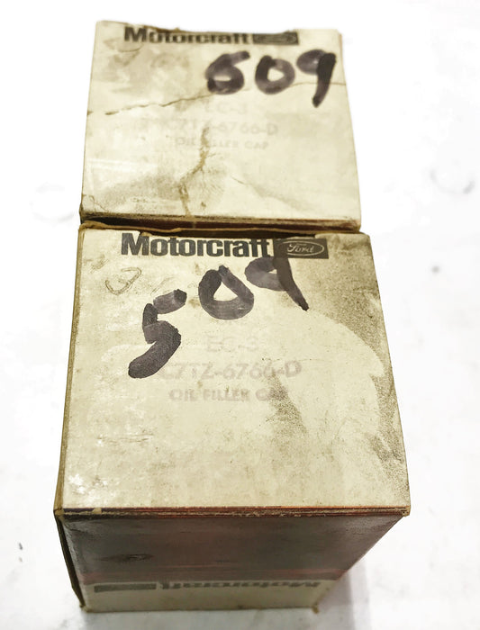 Motorcraft Oil Filler Cap EC-3 (C7TZ-6766-D) [Lot of 2] NOS