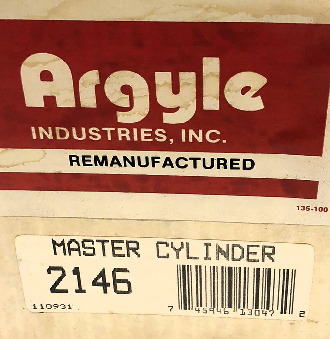 Argyle Master Cylinder 2146 (M39453) REMANUFACTURED