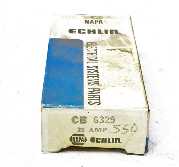NAPA/Echlin 25A Circuit Breaker CB6329 NOS