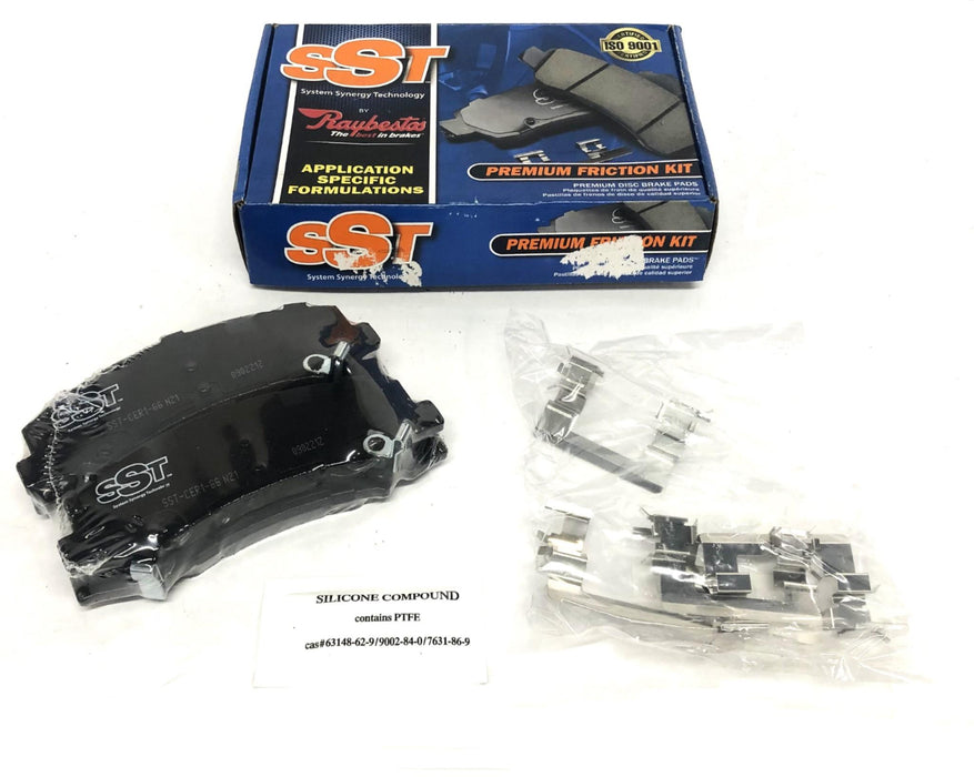 SST By Raybestos Bendix Ceramic Front Disc Brake Pad Friction Kit D1159C NOS