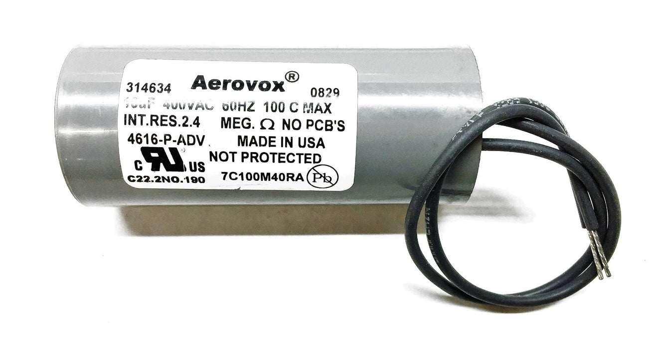 Aerovox Capacitor 400VAC 60Hz 7C100M40RA [Lot of 2] NOS