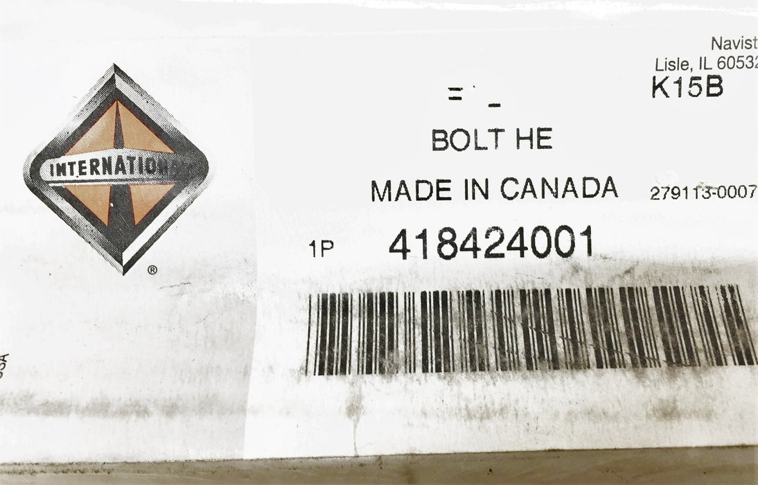 International/Navistar Bolt 418424001 [Lot of 7] NOS