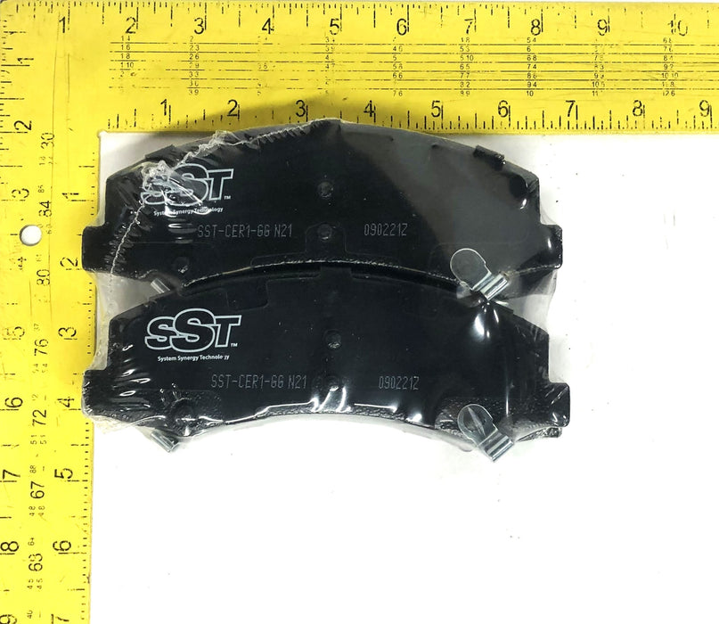 SST By Raybestos Bendix Ceramic Front Disc Brake Pad Friction Kit D1159C NOS