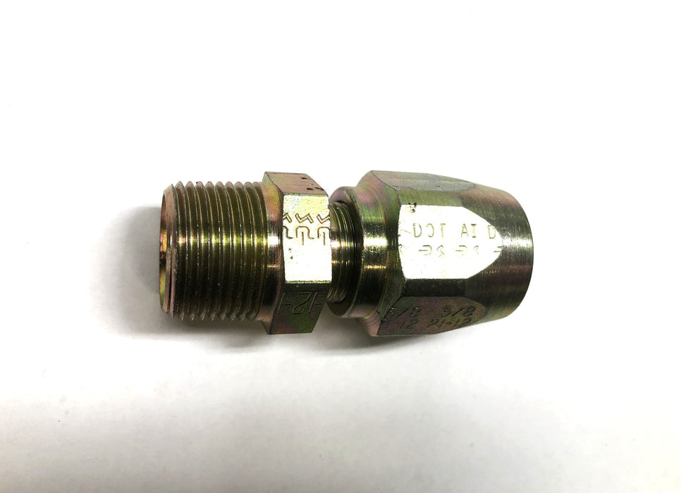 E&G Terminal 21 Series 5/8" Hydraulic Hose Adapter 20121-12-12 [Lot of 4] NOS