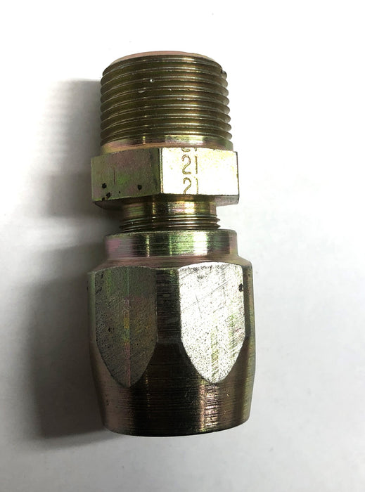 E&G Terminal 21 Series 5/8" Hydraulic Hose Adapter 20121-12-12 [Lot of 4] NOS