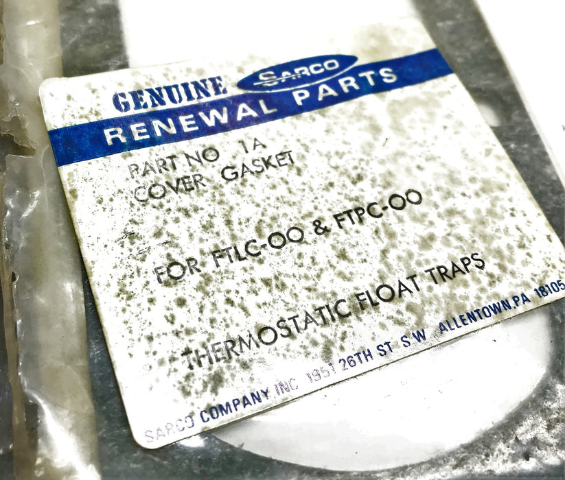 Sarco Spirax Cover Gasket 1A (FLTC-OO) [Lot of 3] NOS