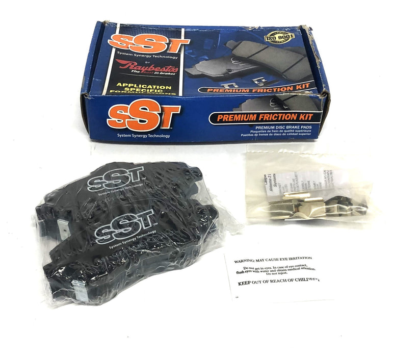 SST By Raybestos Bendix Ceramic Front Disc Brake Pad Friction Kit D1273C NOS
