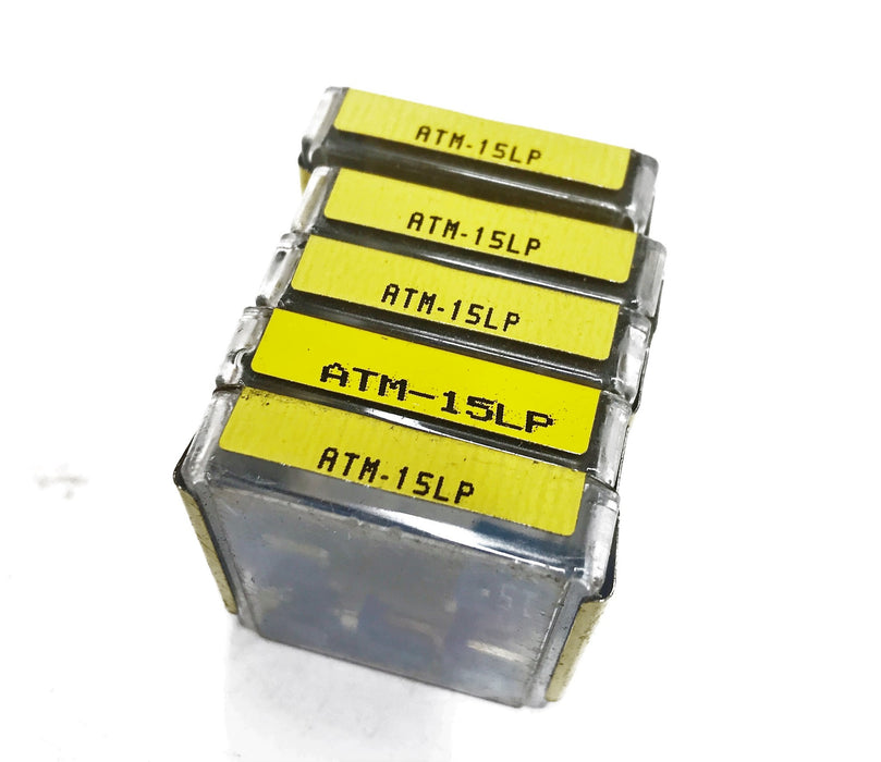 Buss Fuses 15A Fuse ATM-15LP [Lot of 25] NOS