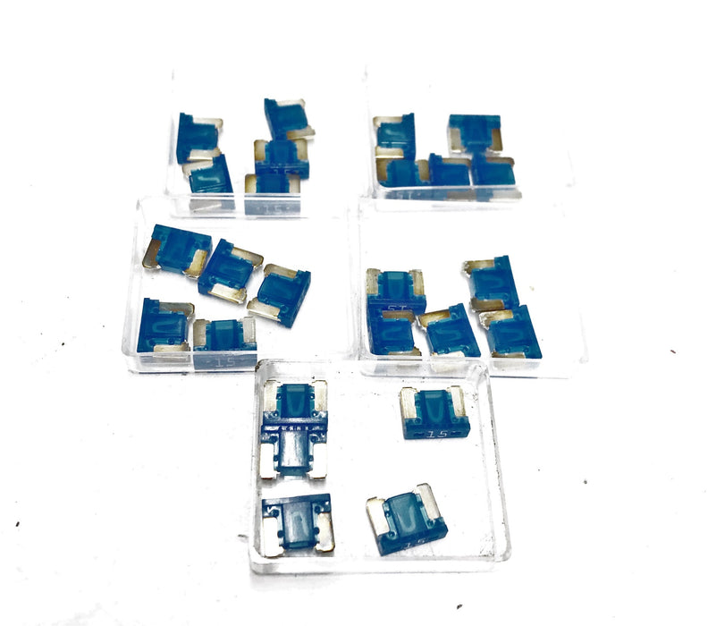 Buss Fuses 15A Fuse ATM-15LP [Lot of 25] NOS