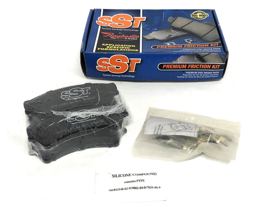 SST By Raybestos Bendix Ceramic Front Disc Brake Pad Friction Kit D1164C NOS