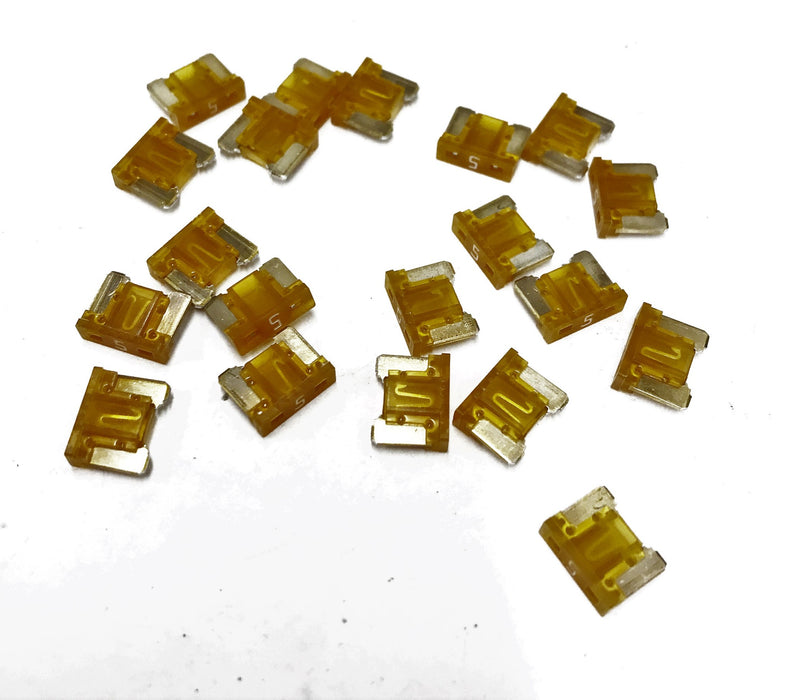 Buss Fuses 5A Fuse ATM-5LP [Lot of 20] NOS
