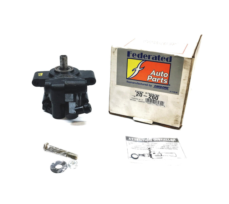 Federated Auto Parts Cardone Power Steering Pump 20-260 REMANUFACTURED
