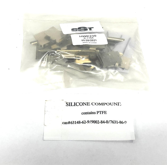 SST By Raybestos Bendix Ceramic Front Disc Brake Pad Friction Kit D1164C NOS