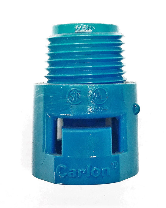 Carlon 1/2" ENT Blue Adapter A2430 [Lot of 63] NOS