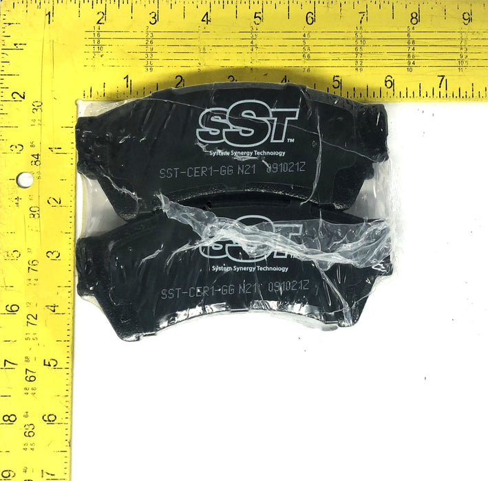 SST By Raybestos Bendix Ceramic Front Disc Brake Pad Friction Kit D1164C NOS