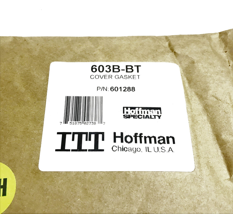 Hoffman Specialty "603B-BT" Cover Gasket 601288 NOS