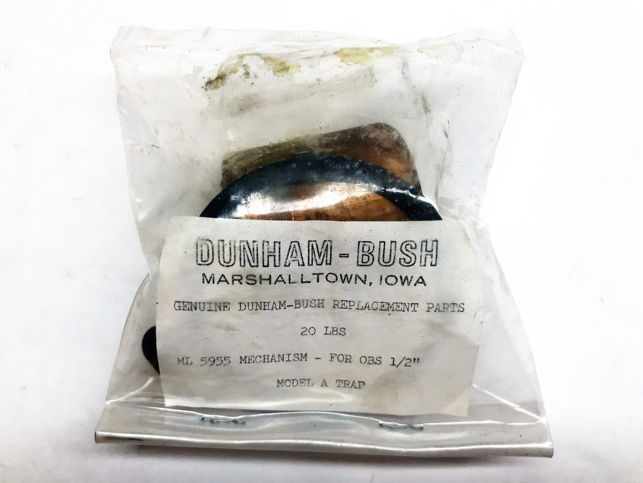 Dunham-Bush Steam Trap Mechanism for OBS 1/2" ML-5955 NOS