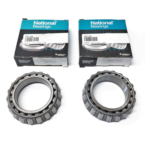 National Tapered Roller Bearing 387AS [Lot of 2] NOS