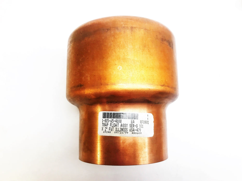 Illinois/Watts Copper Trap Float for Series G101 Steam Traps 6SA-479 NOS