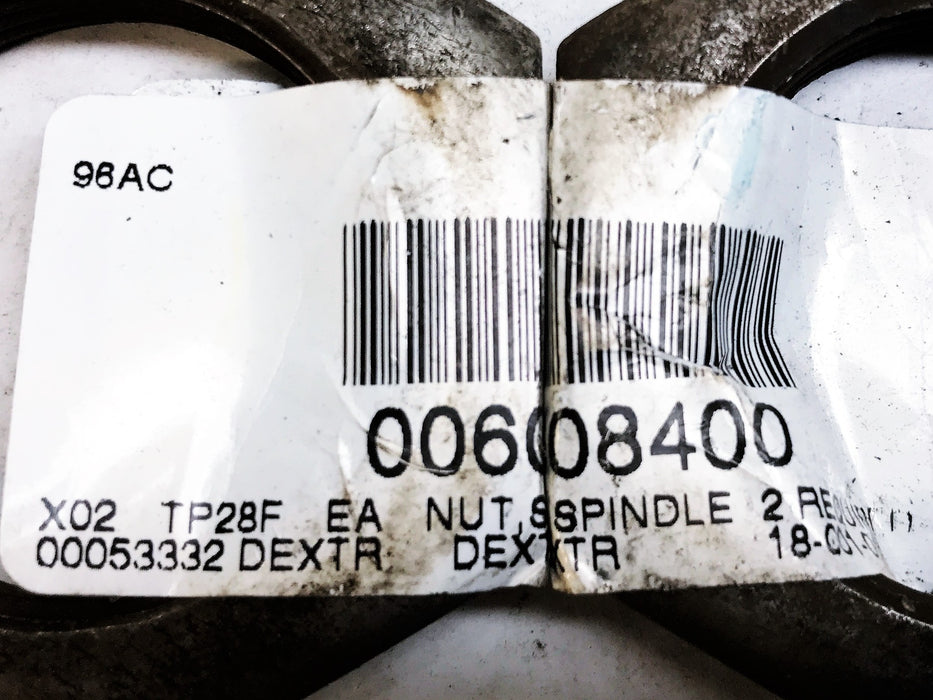 Dexter Spindle Nut 00608400 [Lot of 5] NOS