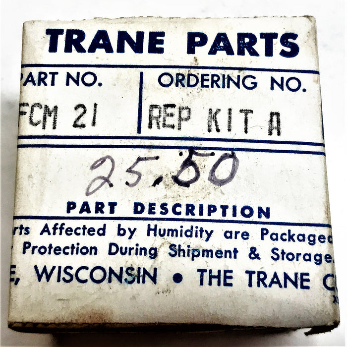 Trane Steam Trap Bellows Repair Kit FCM-21 NOS