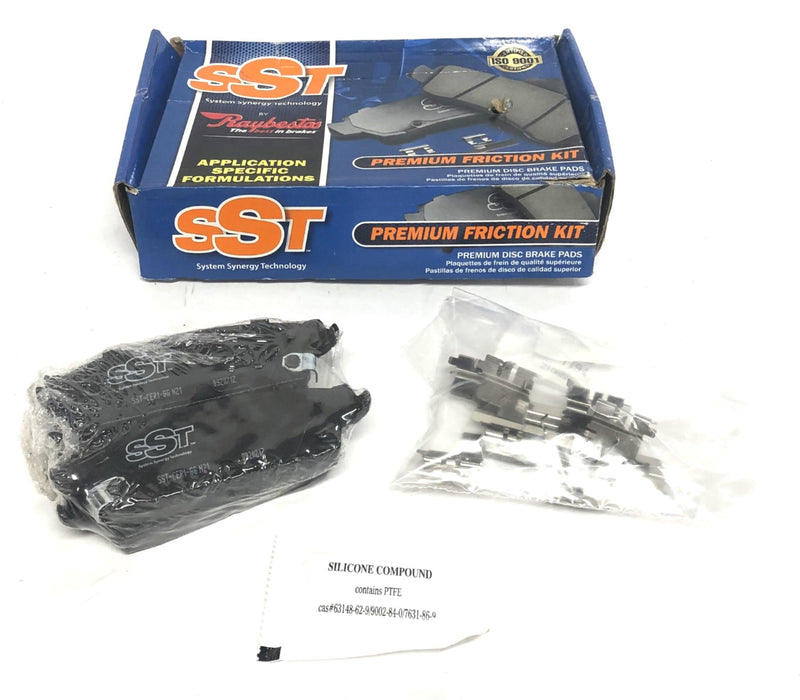 SST By Raybestos Bendix Ceramic Rear Disc Brake Pad Friction Kit D1194C NOS