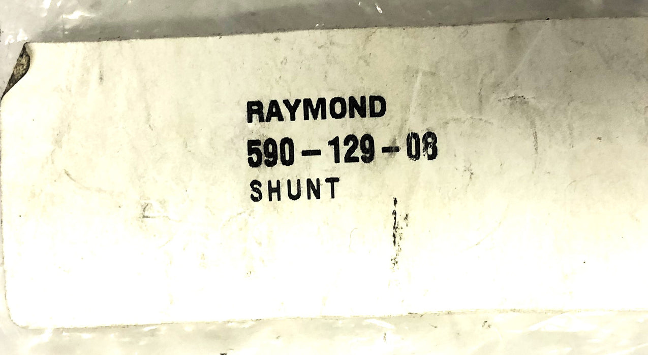 Raymond Flexible Connector Shunt 590-129-08 NOS